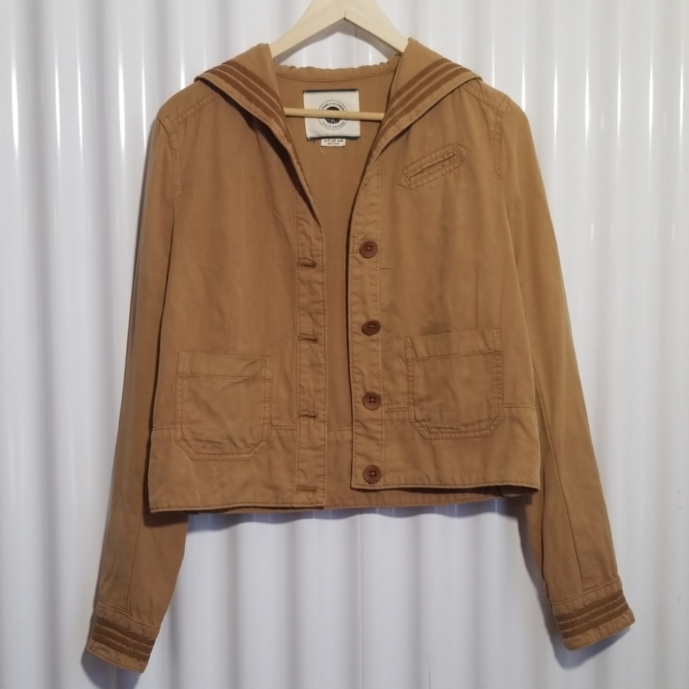Anthropologie  brown jacket size8